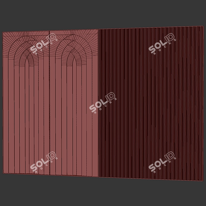 Multi-Sub Object Panel for 3D Render 3D model image 5