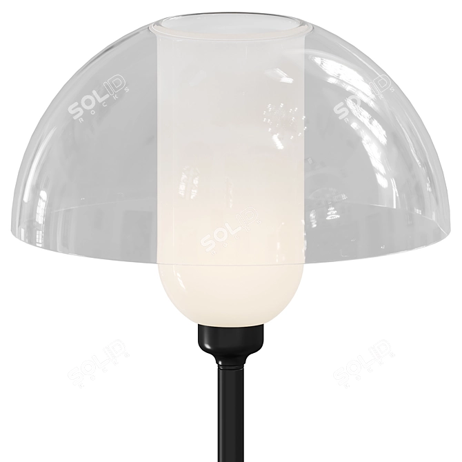 Elegant Memory Floor Lamp 3D model image 2