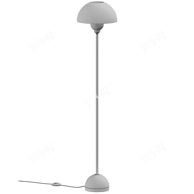 Elegant Memory Floor Lamp 3D model image 3