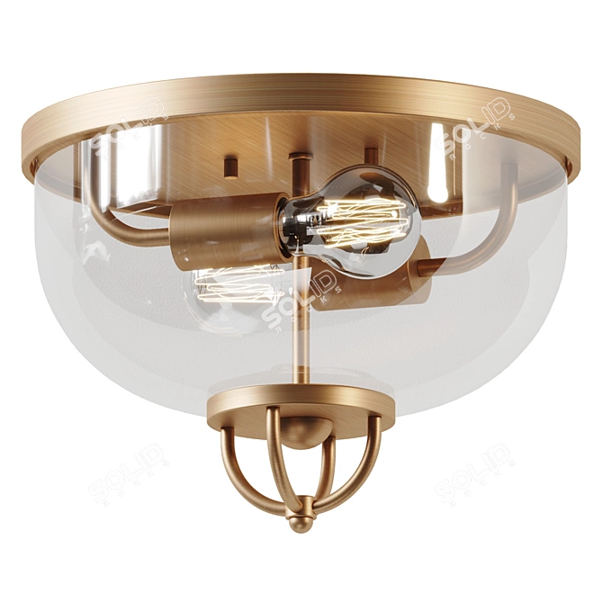 Modern Parisian Lantern Collection 3D model image 1