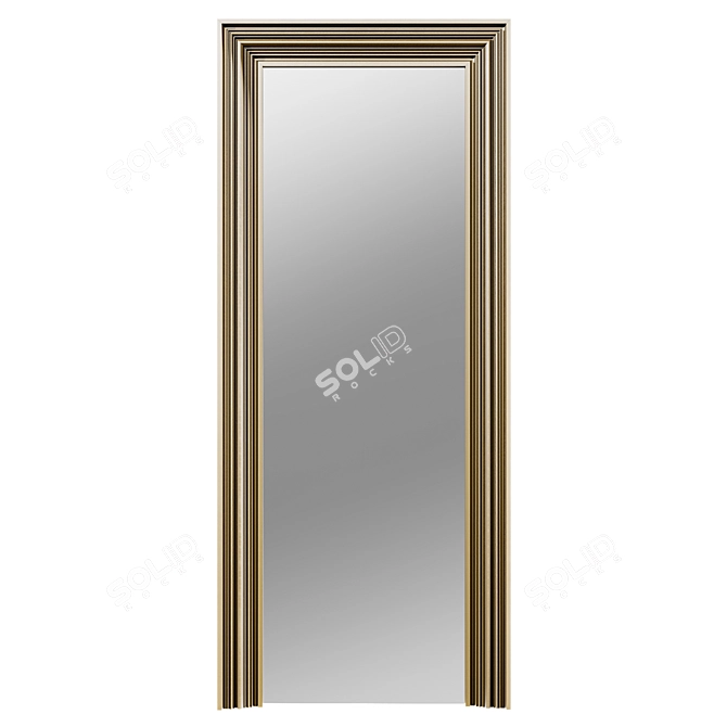 Opinion Ciatti-OODH Mirror. Texture customization. 3D model image 4