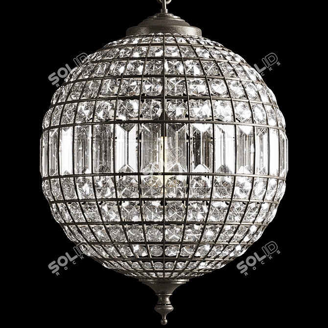 Georgina Crystal Chandelier Procurement 3D model image 5