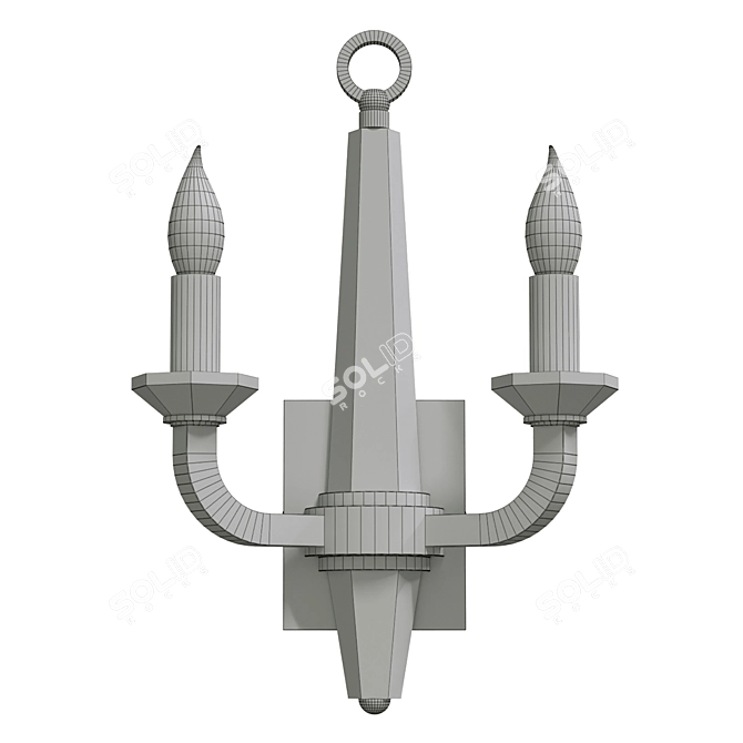 Hinkley Ascher2 Wall Sconce 3D model image 2