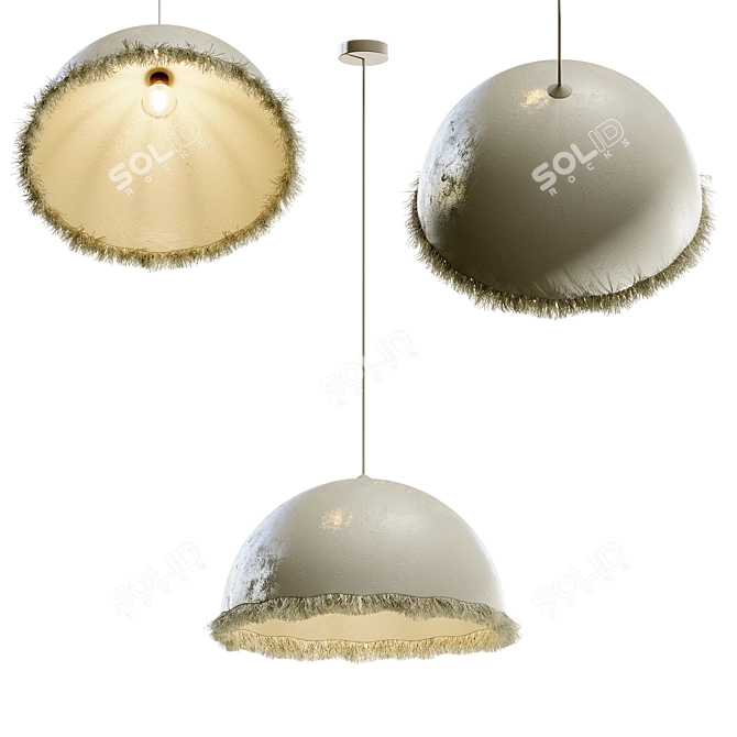 Karman PLANCTON Pendant Lamp 3D model image 1