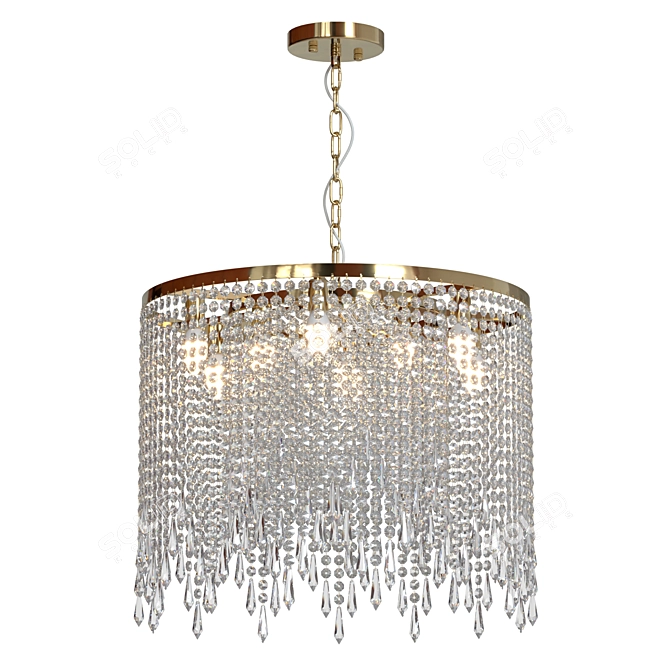 Odeon Light Chokka 5028/9 Chandelier 3D model image 2