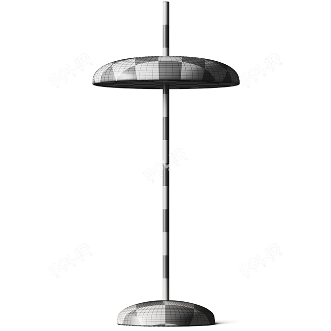 Adjustable Modern Table Lamp 3D model image 3