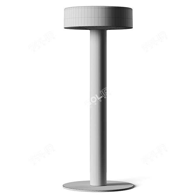 Orbit LedsC4 Outdoor Table Lamp 3D model image 4