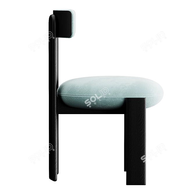 Modern Bonaldo Pi Chair: Compact Beauty 3D model image 3