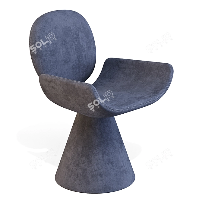 Bonaldo Youpi Modern Dining Chair 3D model image 1