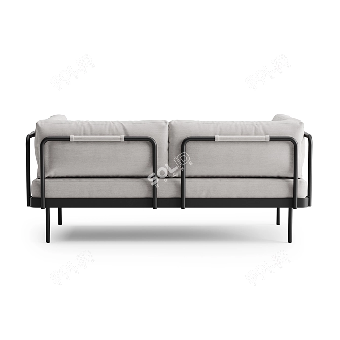 Outdoor Sofa BARRY by CoronaLegacyMtl 3D model image 7