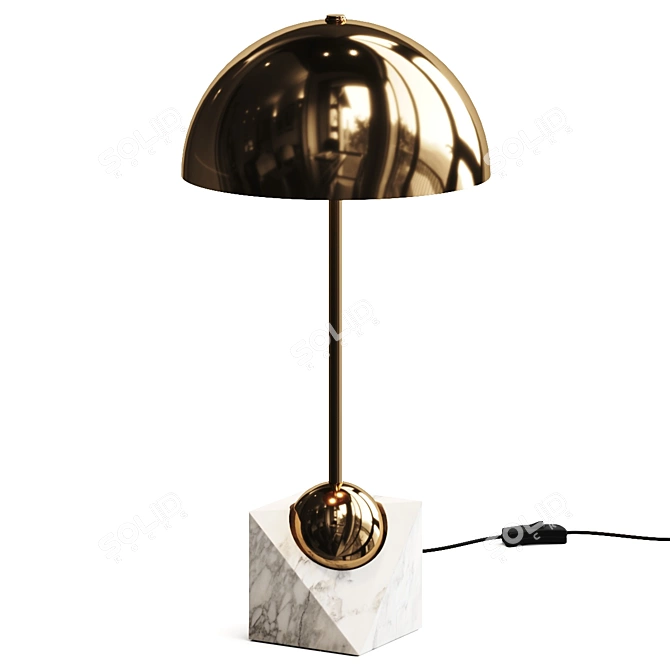 Modern Venus Floor Lamp Ø255mm 3D model image 1