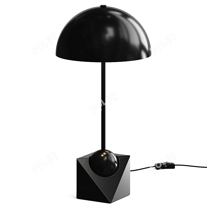 Modern Venus Floor Lamp Ø255mm 3D model image 2