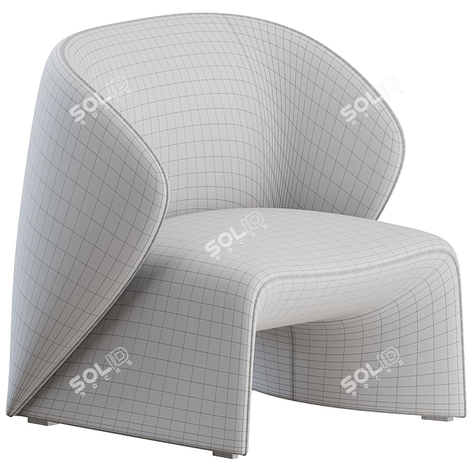 Modern Narinari Armchair Set, 2024 3D model image 4