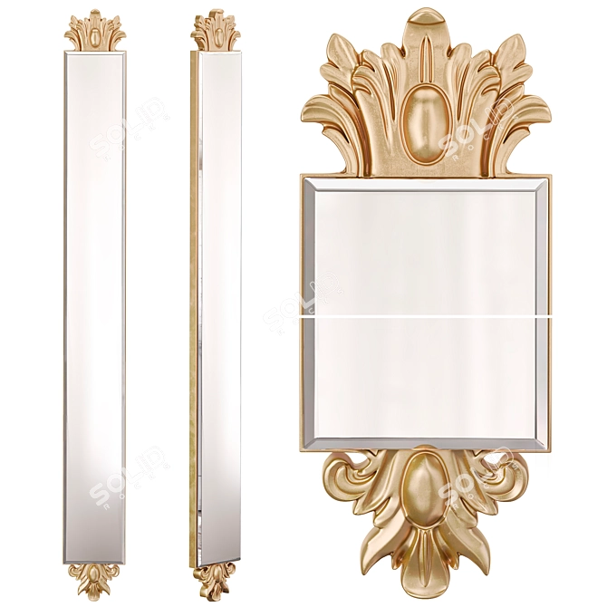 Luxury Wall Mirror 3895297.0041 3D model image 3