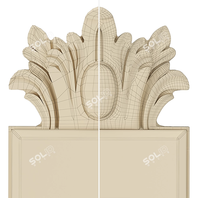 Luxury Wall Mirror 3895297.0041 3D model image 8