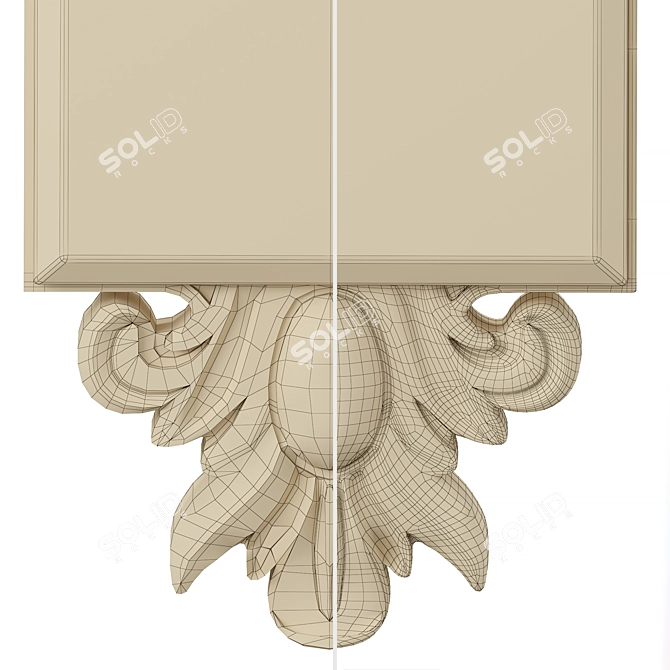 Luxury Wall Mirror 3895297.0041 3D model image 9