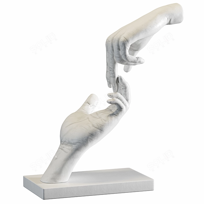 Elegant Hand Sculpture 2015 Edition 3D model image 1