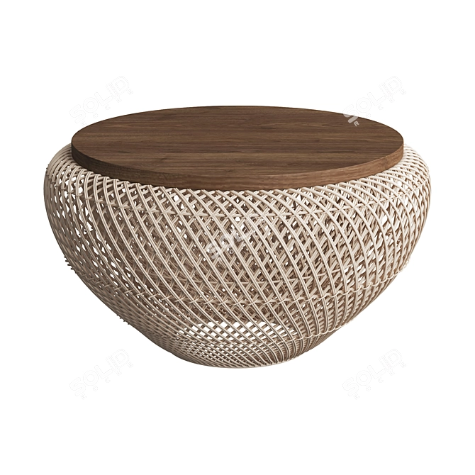 Eco Chic Coffee Table 3D model image 2