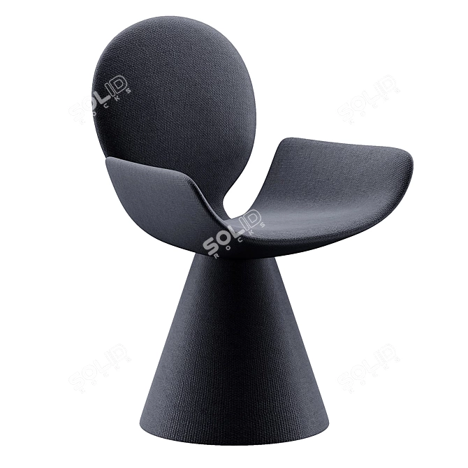 Modern Bonaldo Youpi Chair 3D model image 1
