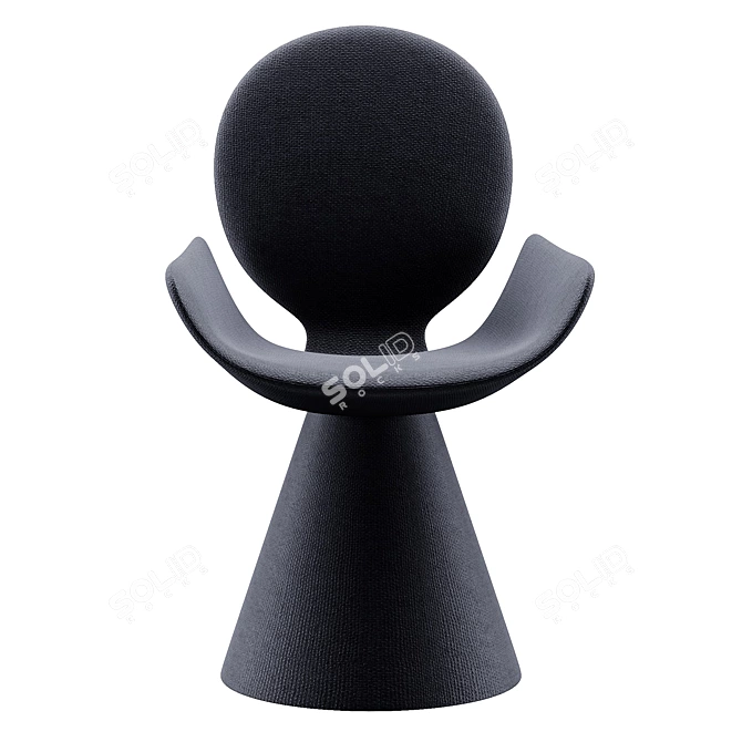 Modern Bonaldo Youpi Chair 3D model image 3