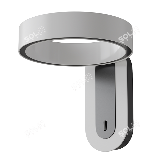 Ring LED Wall Lamp - Lampatron ROB 3D model image 1