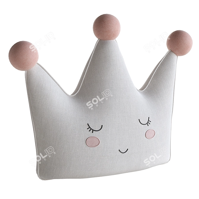 Kids Decorative Pillow Set || Mon Ami 3D model image 3