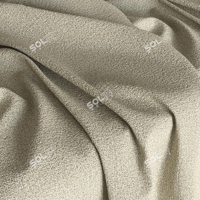 PBR Seamless 4k Fabric Material 3D model image 3