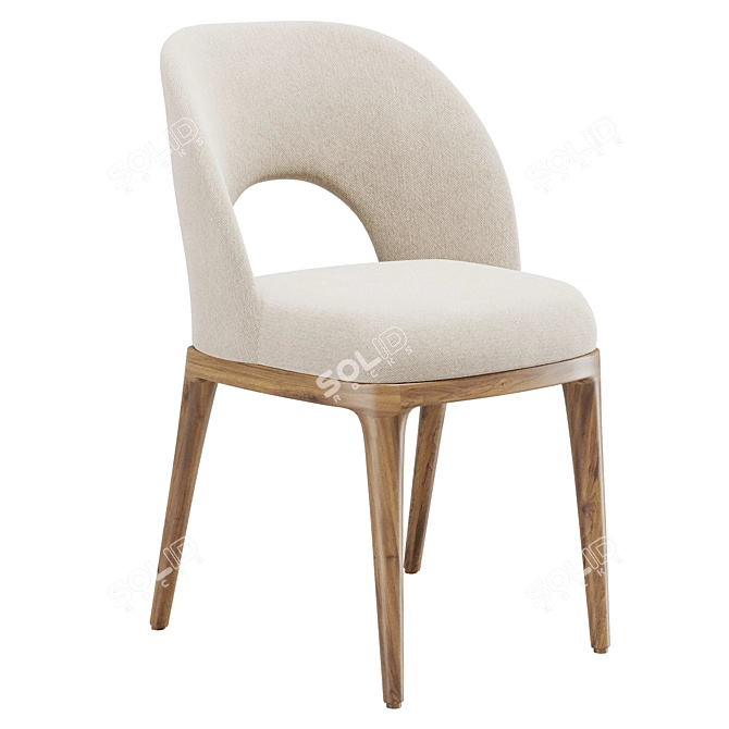 Boerum Dining Chair Set 3D model image 3