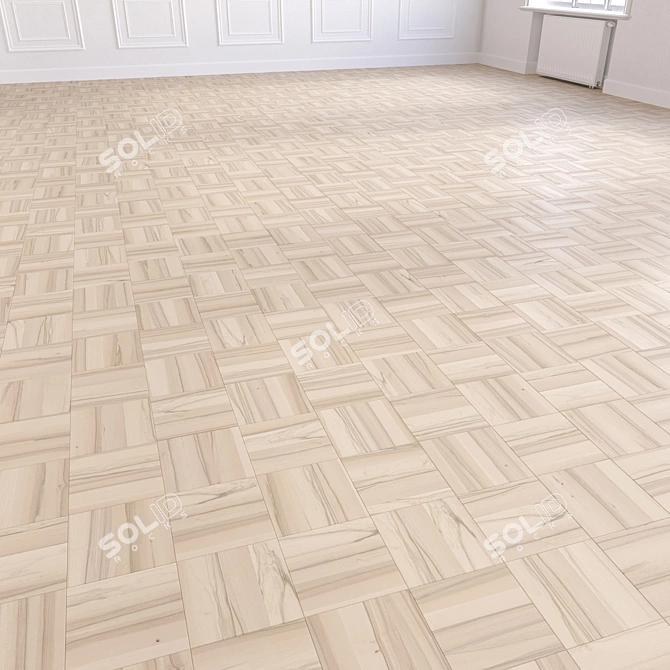 High-Quality 3D Wood Floor Model 3D model image 5