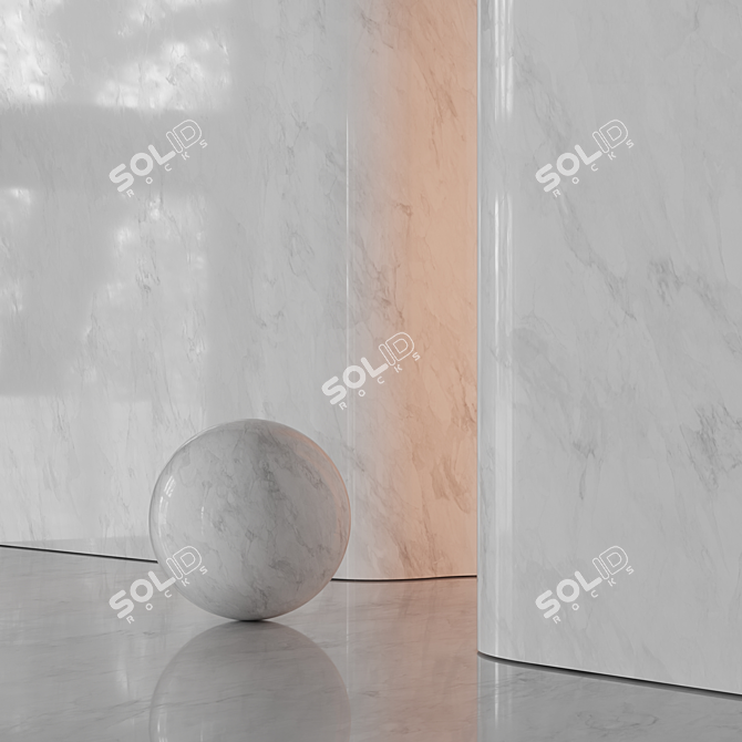 High-Res Marble Material Collection 3D model image 3