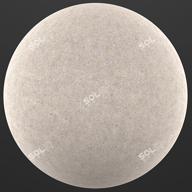 Asphalt Material 4x4m Scene 3D model image 2