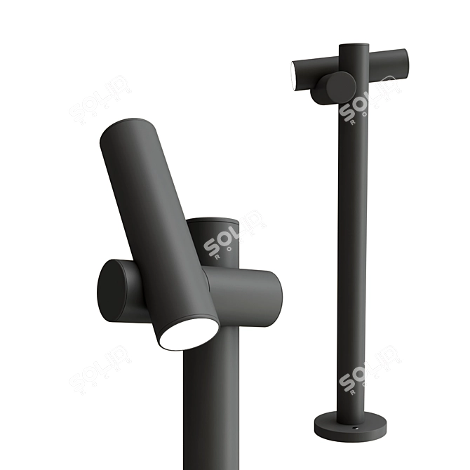 INTEC LED Bollard Light 2022 3D model image 1