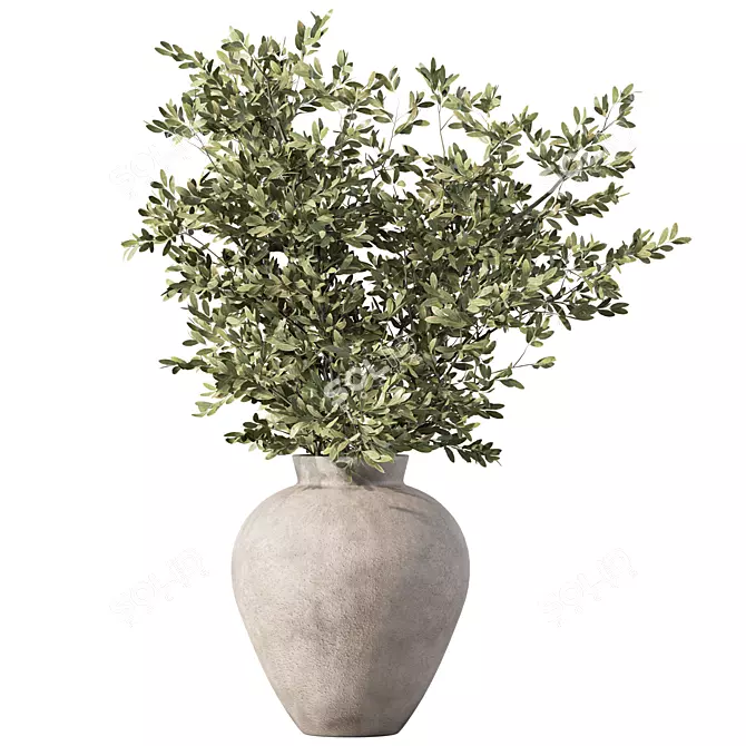 Elegant Bouquet Plant No.35 3D model image 1