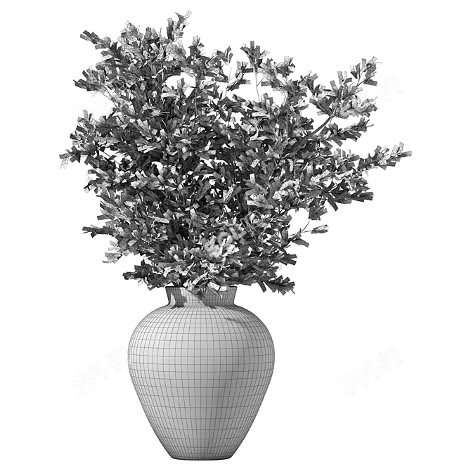 Elegant Bouquet Plant No.35 3D model image 4