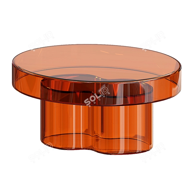 Soda Oval Coffee Table 3D model image 1