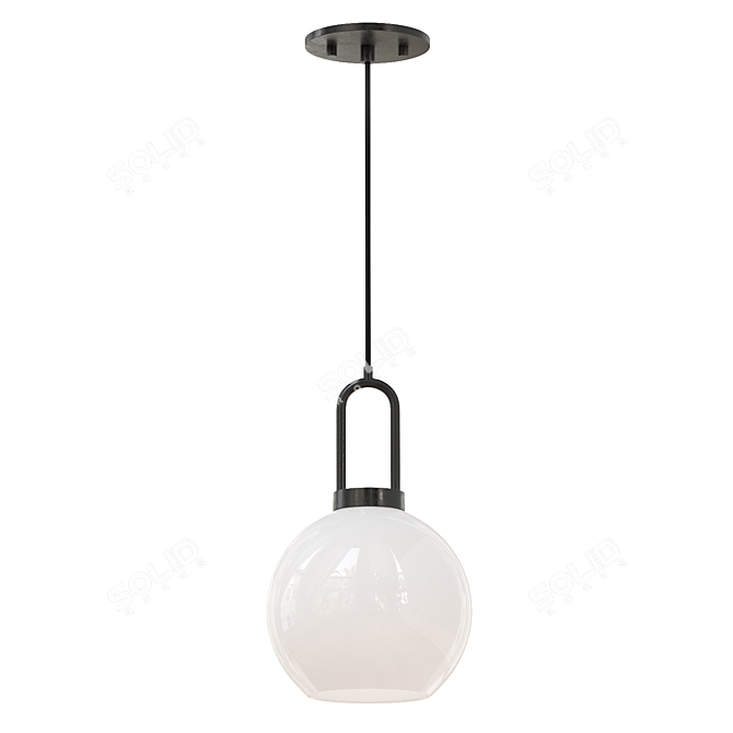Alora Mood Single Globe Lighting 3D model image 4