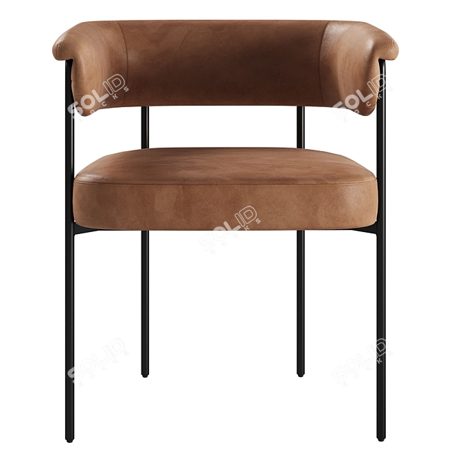 Modern Conover Dining Chair Texture 3D model image 6