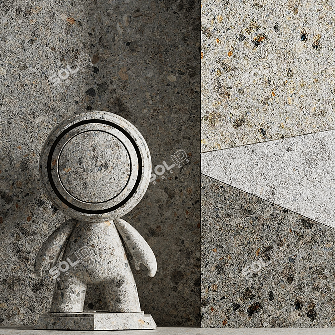 Stone Texture Collection 4K 3D model image 1