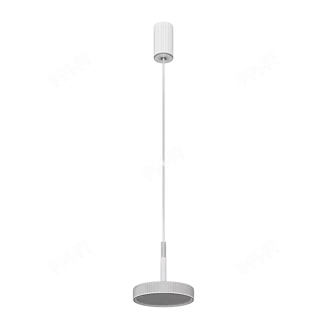 Elektrostandard Plate Pendant Light 3D model image 5