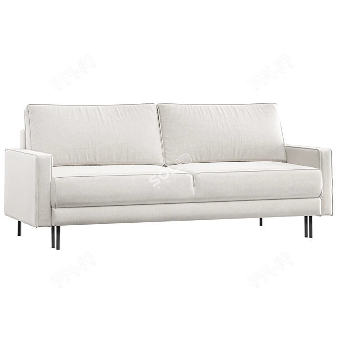 Lucy Sofa Bed with Storage 3D model image 1