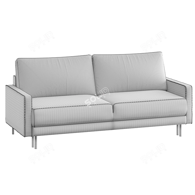 Lucy Sofa Bed with Storage 3D model image 2