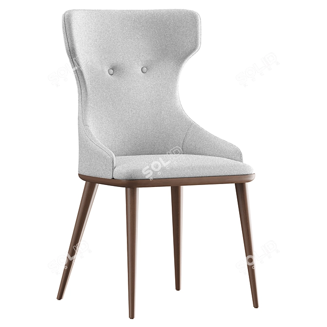 Modern Dining Chair Augusta 3D model image 1