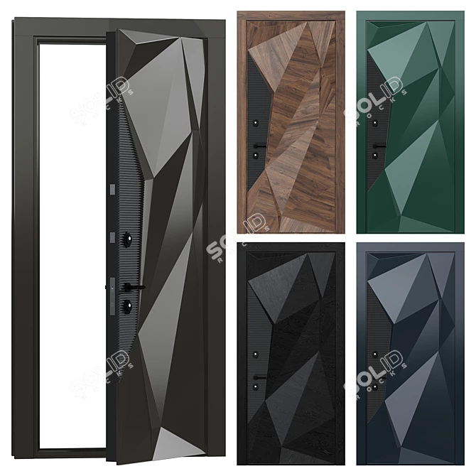 Inspirational Lambo Door Model 3D model image 1