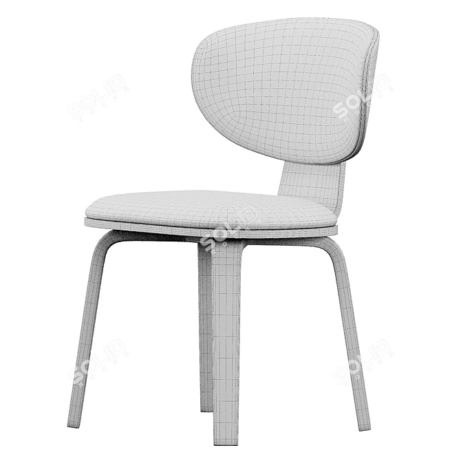 Modern Olos Chair by Bonaldo 3D model image 5