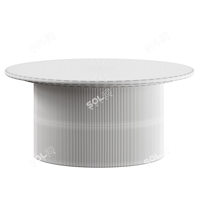 Sleek Ellington Coffee Table ModelRenderer 3D model image 4