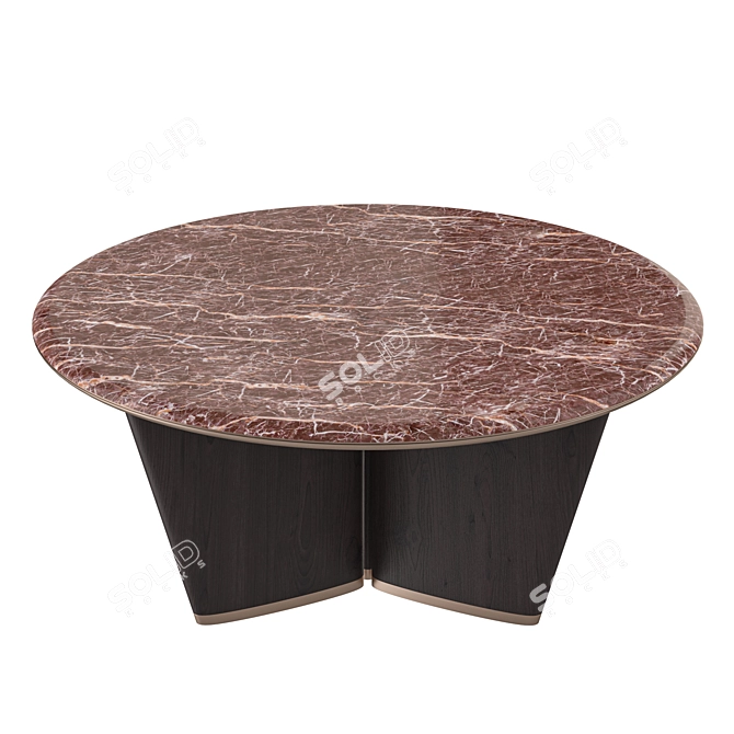 Giorgetti Mistral D160: Contemporary Luxury Table 3D model image 2