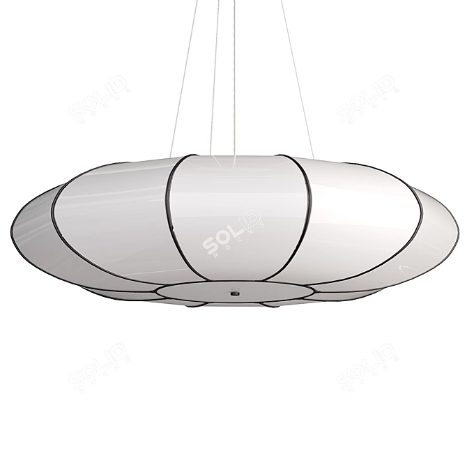 Modern Style Nuvola Chandelier 3D model image 2