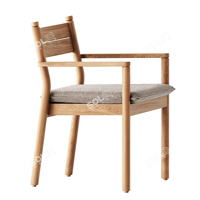 Apache Chair: Stylish Seating Solution 3D model image 3