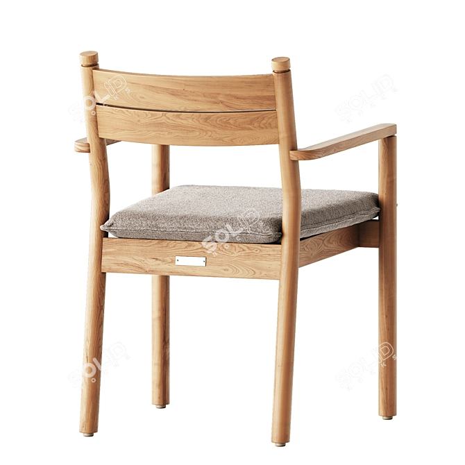 Apache Chair: Stylish Seating Solution 3D model image 4