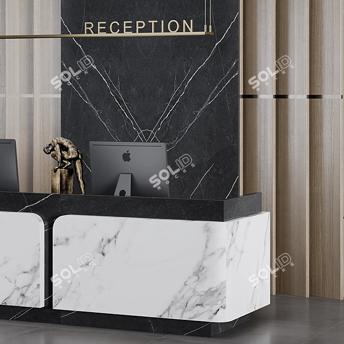 Modern Reception Design Model 3D model image 4